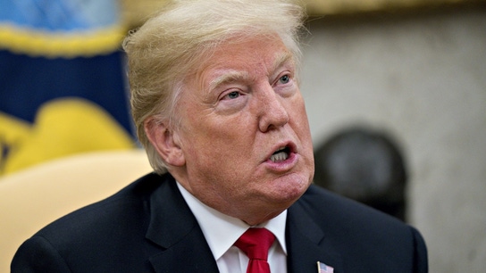 Imagen de Donald Trump, presidente de EEUU